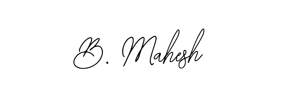 Also You can easily find your signature by using the search form. We will create B. Mahesh name handwritten signature images for you free of cost using Bearetta-2O07w sign style. B. Mahesh signature style 12 images and pictures png