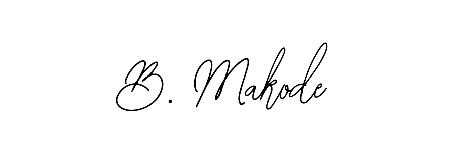 How to Draw B. Makode signature style? Bearetta-2O07w is a latest design signature styles for name B. Makode. B. Makode signature style 12 images and pictures png