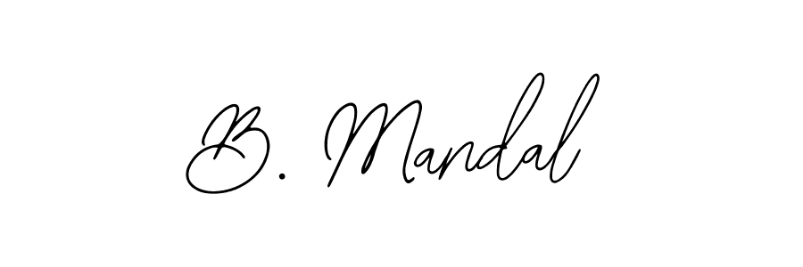 It looks lik you need a new signature style for name B. Mandal. Design unique handwritten (Bearetta-2O07w) signature with our free signature maker in just a few clicks. B. Mandal signature style 12 images and pictures png