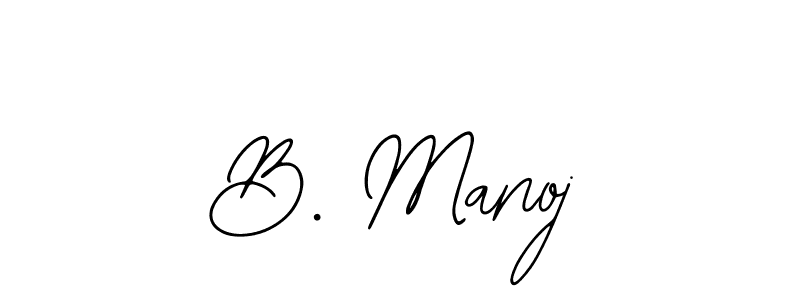 How to make B. Manoj signature? Bearetta-2O07w is a professional autograph style. Create handwritten signature for B. Manoj name. B. Manoj signature style 12 images and pictures png