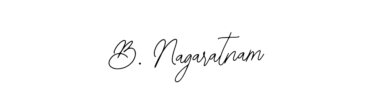 Also You can easily find your signature by using the search form. We will create B. Nagaratnam name handwritten signature images for you free of cost using Bearetta-2O07w sign style. B. Nagaratnam signature style 12 images and pictures png