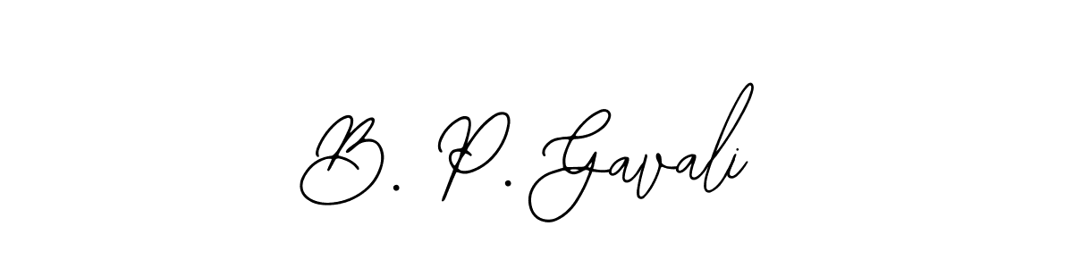 You can use this online signature creator to create a handwritten signature for the name B. P. Gavali. This is the best online autograph maker. B. P. Gavali signature style 12 images and pictures png