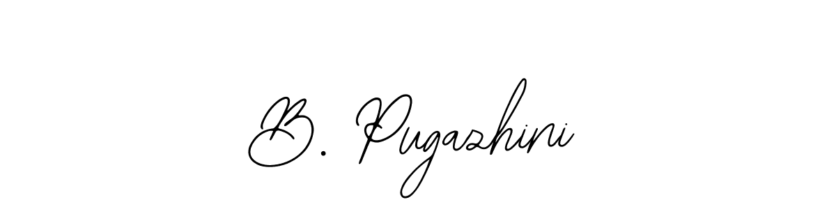 Create a beautiful signature design for name B. Pugazhini. With this signature (Bearetta-2O07w) fonts, you can make a handwritten signature for free. B. Pugazhini signature style 12 images and pictures png