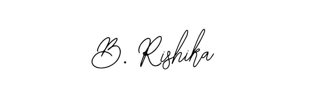 Make a beautiful signature design for name B. Rishika. Use this online signature maker to create a handwritten signature for free. B. Rishika signature style 12 images and pictures png