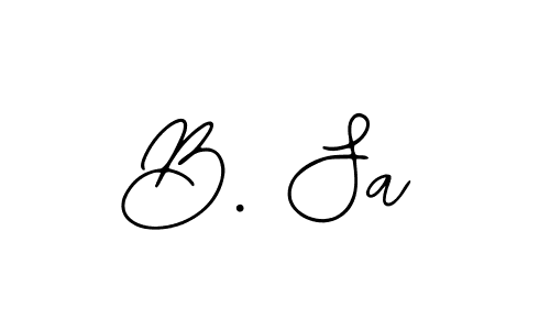 Similarly Bearetta-2O07w is the best handwritten signature design. Signature creator online .You can use it as an online autograph creator for name B. Sa. B. Sa signature style 12 images and pictures png