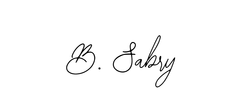 See photos of B. Sabry official signature by Spectra . Check more albums & portfolios. Read reviews & check more about Bearetta-2O07w font. B. Sabry signature style 12 images and pictures png