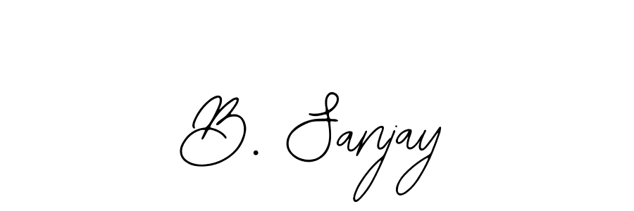 Create a beautiful signature design for name B. Sanjay. With this signature (Bearetta-2O07w) fonts, you can make a handwritten signature for free. B. Sanjay signature style 12 images and pictures png