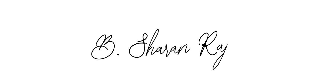 Also You can easily find your signature by using the search form. We will create B. Sharan Raj name handwritten signature images for you free of cost using Bearetta-2O07w sign style. B. Sharan Raj signature style 12 images and pictures png