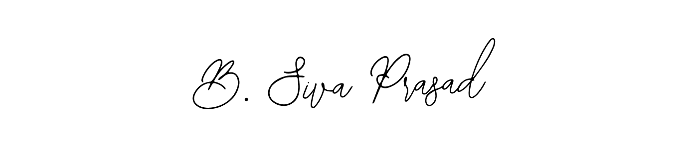 Make a beautiful signature design for name B. Siva Prasad. Use this online signature maker to create a handwritten signature for free. B. Siva Prasad signature style 12 images and pictures png