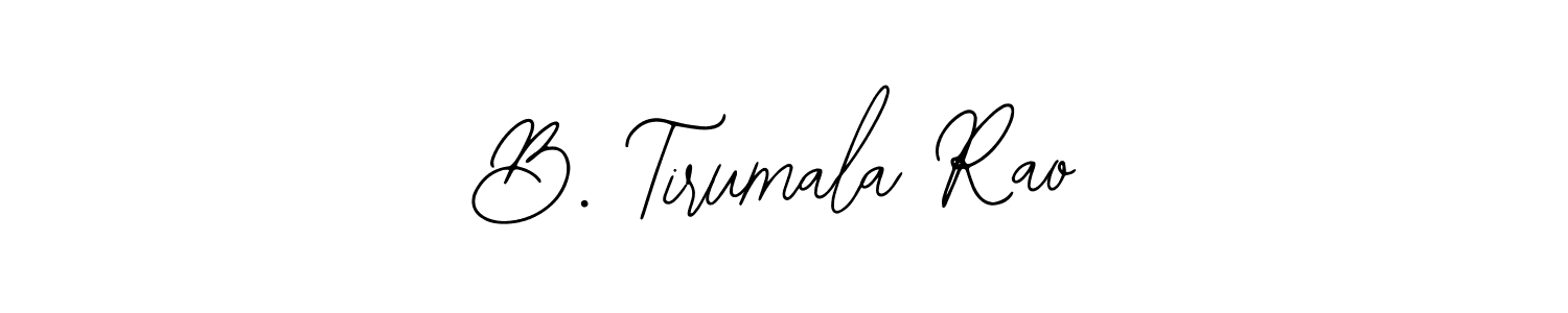 Similarly Bearetta-2O07w is the best handwritten signature design. Signature creator online .You can use it as an online autograph creator for name B. Tirumala Rao. B. Tirumala Rao signature style 12 images and pictures png