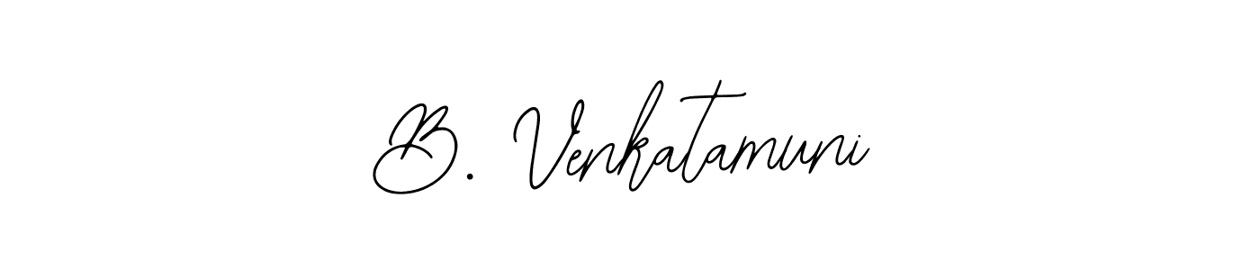 How to make B. Venkatamuni signature? Bearetta-2O07w is a professional autograph style. Create handwritten signature for B. Venkatamuni name. B. Venkatamuni signature style 12 images and pictures png