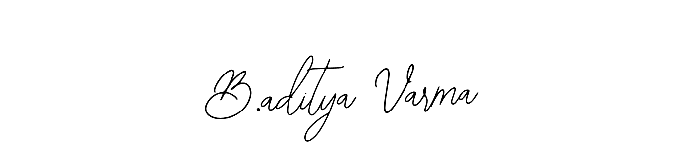 Also we have B.aditya Varma name is the best signature style. Create professional handwritten signature collection using Bearetta-2O07w autograph style. B.aditya Varma signature style 12 images and pictures png