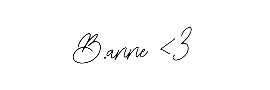 You can use this online signature creator to create a handwritten signature for the name B.anne <3. This is the best online autograph maker. B.anne <3 signature style 12 images and pictures png