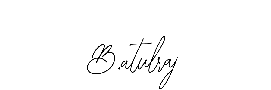 You should practise on your own different ways (Bearetta-2O07w) to write your name (B.atulraj) in signature. don't let someone else do it for you. B.atulraj signature style 12 images and pictures png