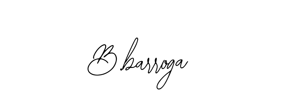 Make a beautiful signature design for name B.barroga. With this signature (Bearetta-2O07w) style, you can create a handwritten signature for free. B.barroga signature style 12 images and pictures png