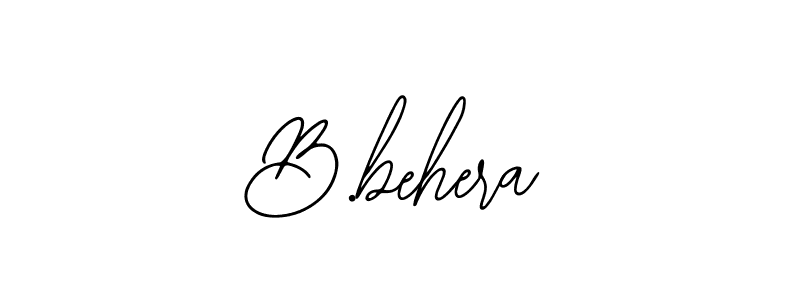 How to make B.behera signature? Bearetta-2O07w is a professional autograph style. Create handwritten signature for B.behera name. B.behera signature style 12 images and pictures png