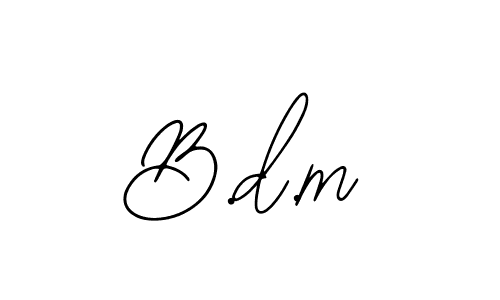 Similarly Bearetta-2O07w is the best handwritten signature design. Signature creator online .You can use it as an online autograph creator for name B.d.m. B.d.m signature style 12 images and pictures png