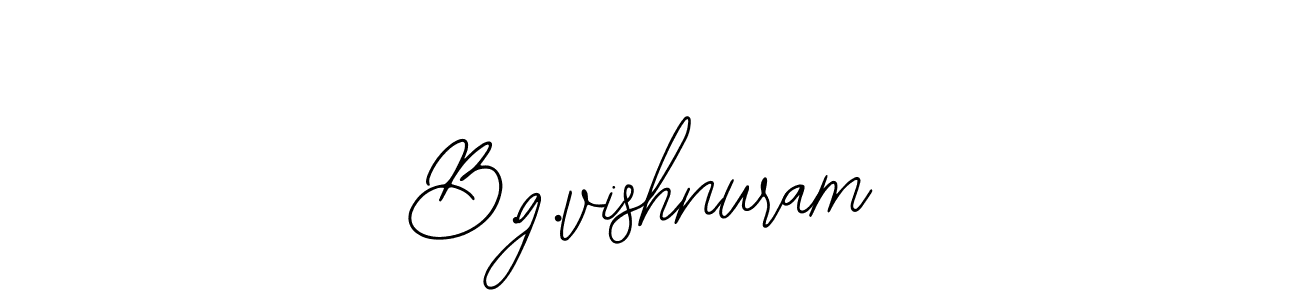 B.g.vishnuram stylish signature style. Best Handwritten Sign (Bearetta-2O07w) for my name. Handwritten Signature Collection Ideas for my name B.g.vishnuram. B.g.vishnuram signature style 12 images and pictures png