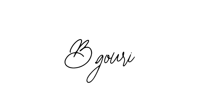 Make a short B.gouri signature style. Manage your documents anywhere anytime using Bearetta-2O07w. Create and add eSignatures, submit forms, share and send files easily. B.gouri signature style 12 images and pictures png