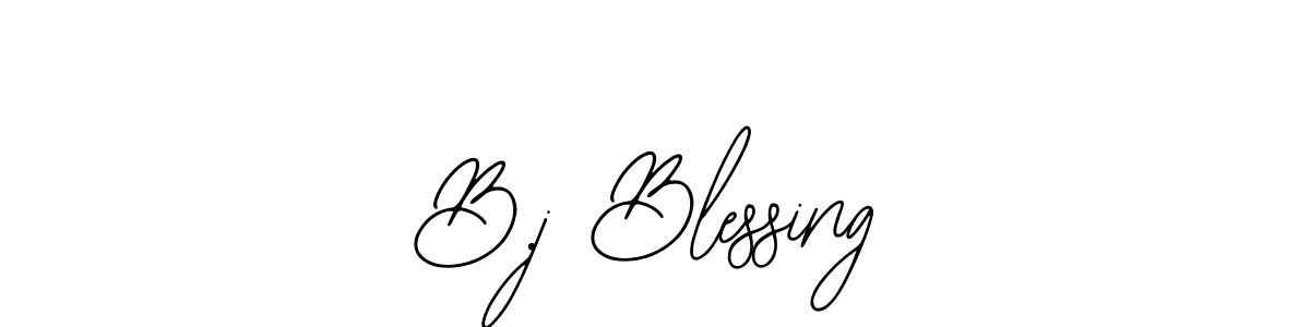 Use a signature maker to create a handwritten signature online. With this signature software, you can design (Bearetta-2O07w) your own signature for name B.j Blessing. B.j Blessing signature style 12 images and pictures png