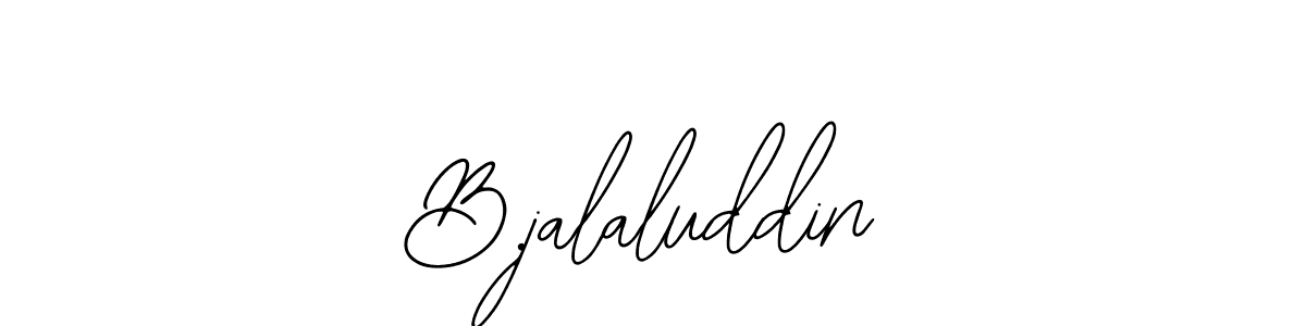 if you are searching for the best signature style for your name B.jalaluddin. so please give up your signature search. here we have designed multiple signature styles  using Bearetta-2O07w. B.jalaluddin signature style 12 images and pictures png