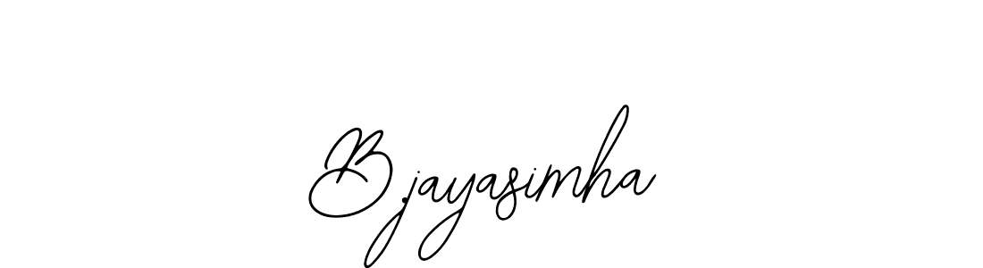 Best and Professional Signature Style for B.jayasimha. Bearetta-2O07w Best Signature Style Collection. B.jayasimha signature style 12 images and pictures png