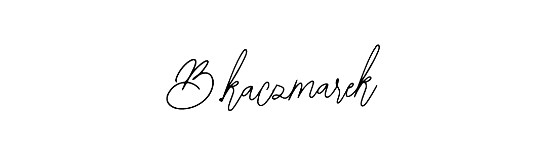 See photos of B.kaczmarek official signature by Spectra . Check more albums & portfolios. Read reviews & check more about Bearetta-2O07w font. B.kaczmarek signature style 12 images and pictures png