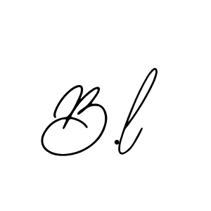 Also we have B.l name is the best signature style. Create professional handwritten signature collection using Bearetta-2O07w autograph style. B.l signature style 12 images and pictures png