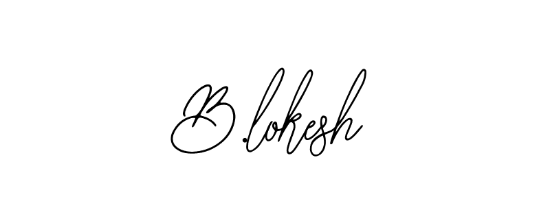 This is the best signature style for the B.lokesh name. Also you like these signature font (Bearetta-2O07w). Mix name signature. B.lokesh signature style 12 images and pictures png