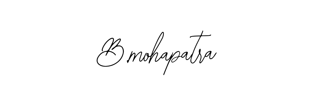 if you are searching for the best signature style for your name B.mohapatra. so please give up your signature search. here we have designed multiple signature styles  using Bearetta-2O07w. B.mohapatra signature style 12 images and pictures png