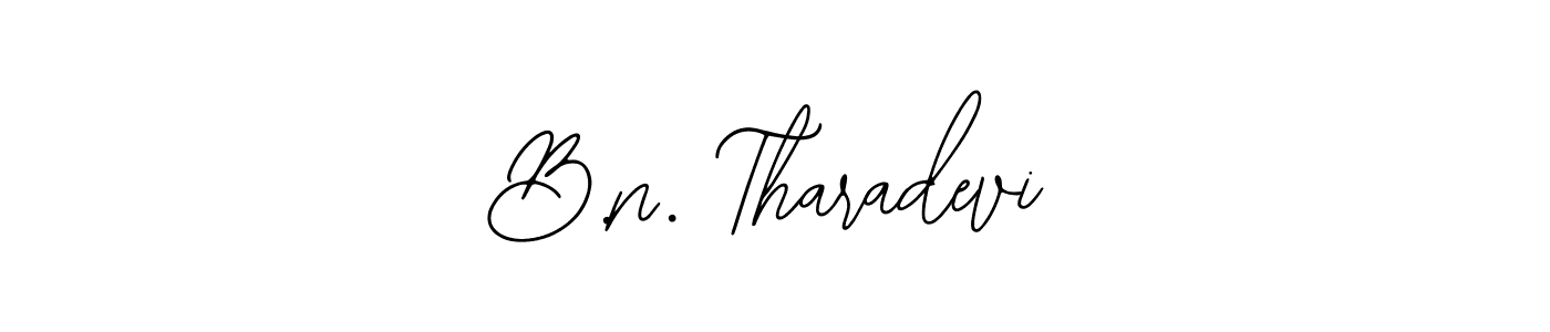 B.n. Tharadevi stylish signature style. Best Handwritten Sign (Bearetta-2O07w) for my name. Handwritten Signature Collection Ideas for my name B.n. Tharadevi. B.n. Tharadevi signature style 12 images and pictures png