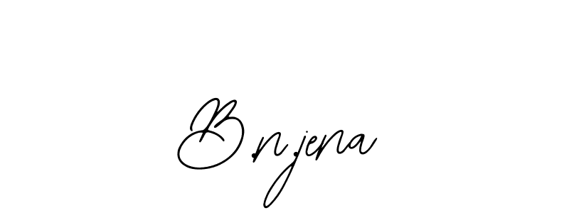 The best way (Bearetta-2O07w) to make a short signature is to pick only two or three words in your name. The name B.n.jena include a total of six letters. For converting this name. B.n.jena signature style 12 images and pictures png