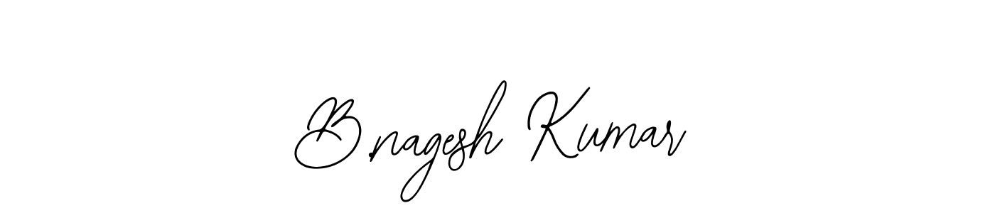 How to make B.nagesh Kumar signature? Bearetta-2O07w is a professional autograph style. Create handwritten signature for B.nagesh Kumar name. B.nagesh Kumar signature style 12 images and pictures png