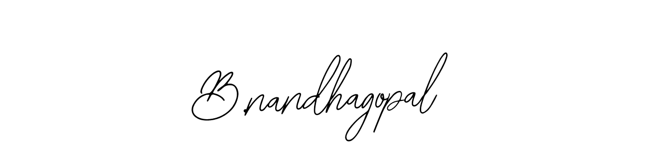 It looks lik you need a new signature style for name B.nandhagopal. Design unique handwritten (Bearetta-2O07w) signature with our free signature maker in just a few clicks. B.nandhagopal signature style 12 images and pictures png