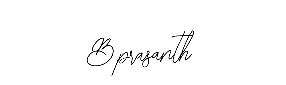 Create a beautiful signature design for name B.prasanth. With this signature (Bearetta-2O07w) fonts, you can make a handwritten signature for free. B.prasanth signature style 12 images and pictures png