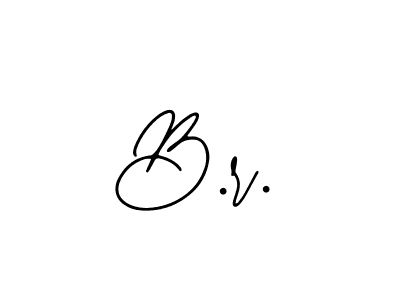 Design your own signature with our free online signature maker. With this signature software, you can create a handwritten (Bearetta-2O07w) signature for name B.r.. B.r. signature style 12 images and pictures png