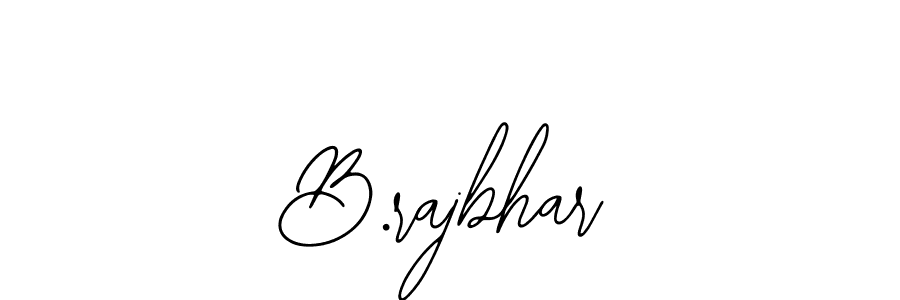 Also we have B.rajbhar name is the best signature style. Create professional handwritten signature collection using Bearetta-2O07w autograph style. B.rajbhar signature style 12 images and pictures png