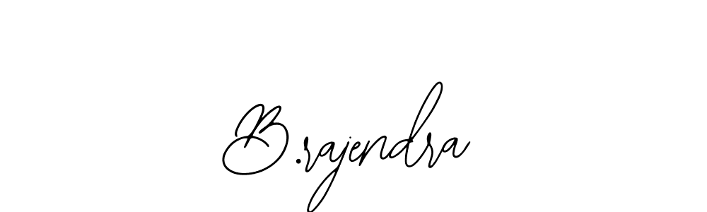 The best way (Bearetta-2O07w) to make a short signature is to pick only two or three words in your name. The name B.rajendra include a total of six letters. For converting this name. B.rajendra signature style 12 images and pictures png