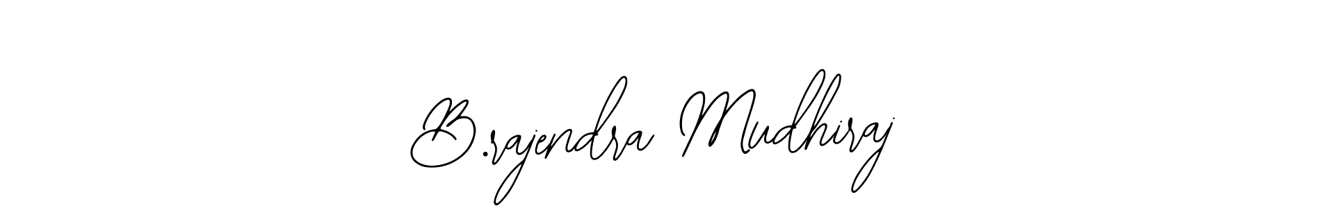 How to make B.rajendra Mudhiraj signature? Bearetta-2O07w is a professional autograph style. Create handwritten signature for B.rajendra Mudhiraj name. B.rajendra Mudhiraj signature style 12 images and pictures png