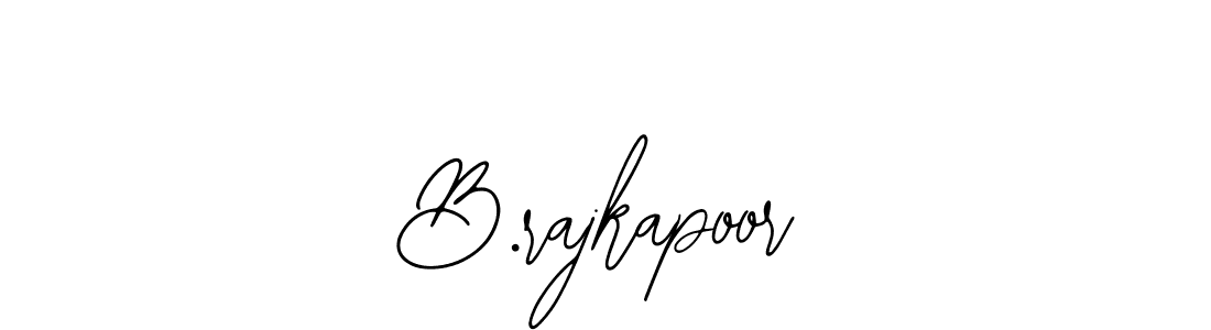 How to make B.rajkapoor signature? Bearetta-2O07w is a professional autograph style. Create handwritten signature for B.rajkapoor name. B.rajkapoor signature style 12 images and pictures png