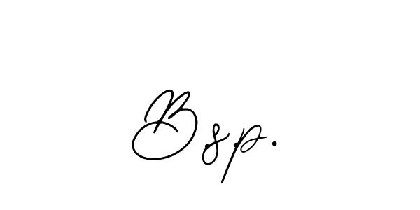 You should practise on your own different ways (Bearetta-2O07w) to write your name (B.s.p.) in signature. don't let someone else do it for you. B.s.p. signature style 12 images and pictures png