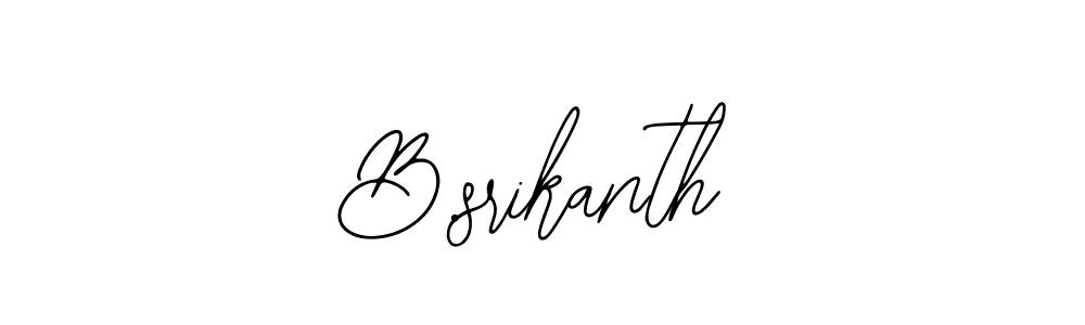 if you are searching for the best signature style for your name B.srikanth. so please give up your signature search. here we have designed multiple signature styles  using Bearetta-2O07w. B.srikanth signature style 12 images and pictures png