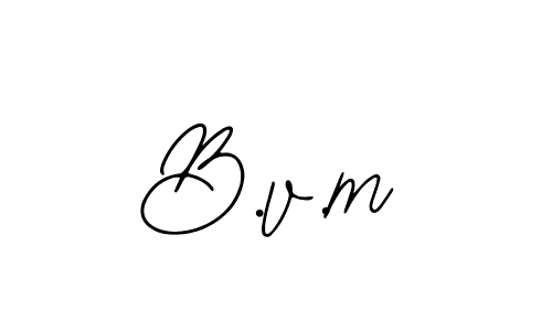 Make a beautiful signature design for name B.v.m. Use this online signature maker to create a handwritten signature for free. B.v.m signature style 12 images and pictures png