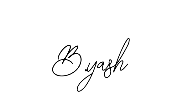 Use a signature maker to create a handwritten signature online. With this signature software, you can design (Bearetta-2O07w) your own signature for name B.yash. B.yash signature style 12 images and pictures png