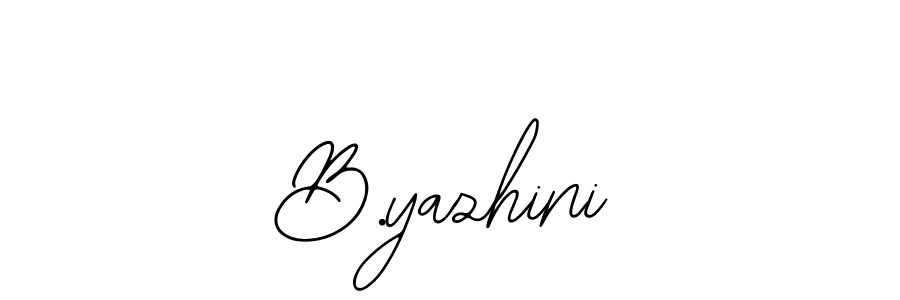 Create a beautiful signature design for name B.yazhini. With this signature (Bearetta-2O07w) fonts, you can make a handwritten signature for free. B.yazhini signature style 12 images and pictures png