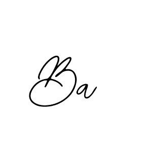 if you are searching for the best signature style for your name Ba . so please give up your signature search. here we have designed multiple signature styles  using Bearetta-2O07w. Ba  signature style 12 images and pictures png