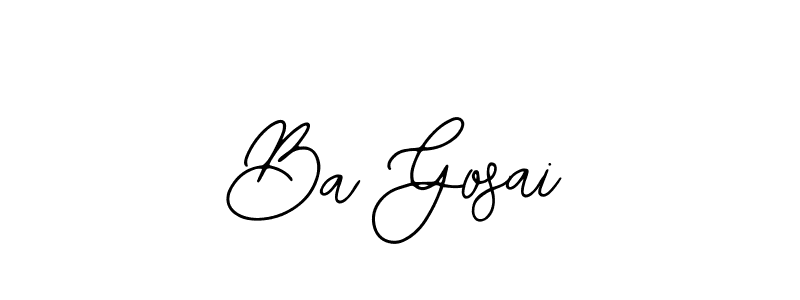 Also we have Ba Gosai name is the best signature style. Create professional handwritten signature collection using Bearetta-2O07w autograph style. Ba Gosai signature style 12 images and pictures png