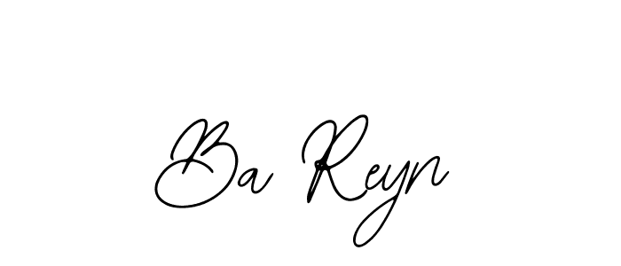 Also You can easily find your signature by using the search form. We will create Ba Reyn name handwritten signature images for you free of cost using Bearetta-2O07w sign style. Ba Reyn signature style 12 images and pictures png