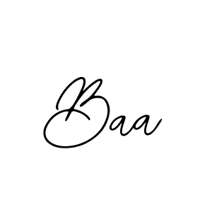 Use a signature maker to create a handwritten signature online. With this signature software, you can design (Bearetta-2O07w) your own signature for name Baa. Baa signature style 12 images and pictures png