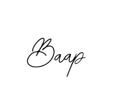 How to make Baap name signature. Use Bearetta-2O07w style for creating short signs online. This is the latest handwritten sign. Baap signature style 12 images and pictures png